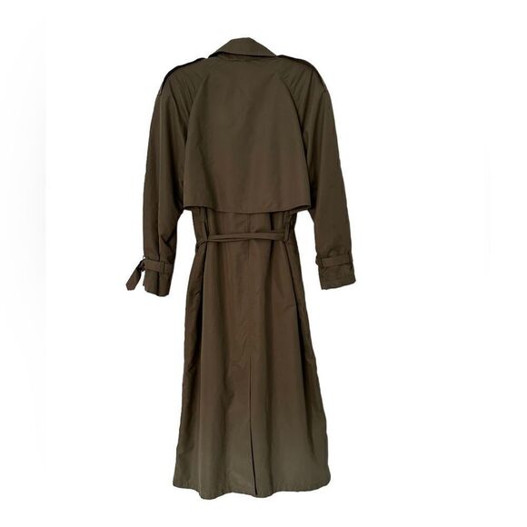 Ralph Lauren Black Label Double Breasted Trench Coat Removable Wool Liner | XL - Picture 8 of 16